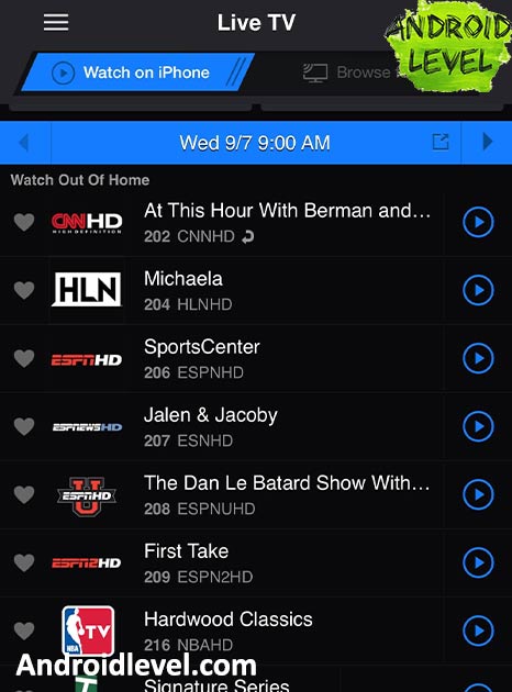 download at&t tv nvidia shield apk