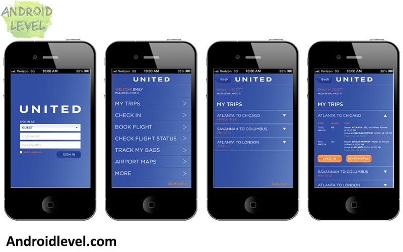 download united airlines entertainment apk android app free